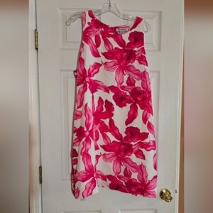 Tommy Bahama Pink and White Floral Dress